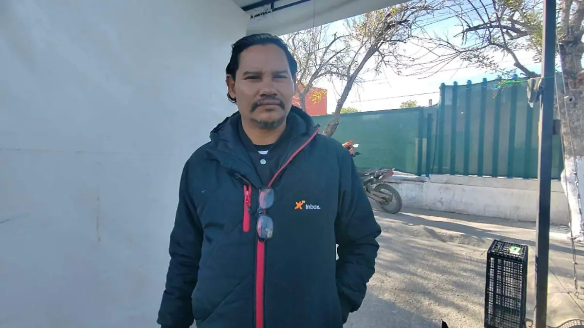 Regino tiene una cita con CBP One en el mes de febrero