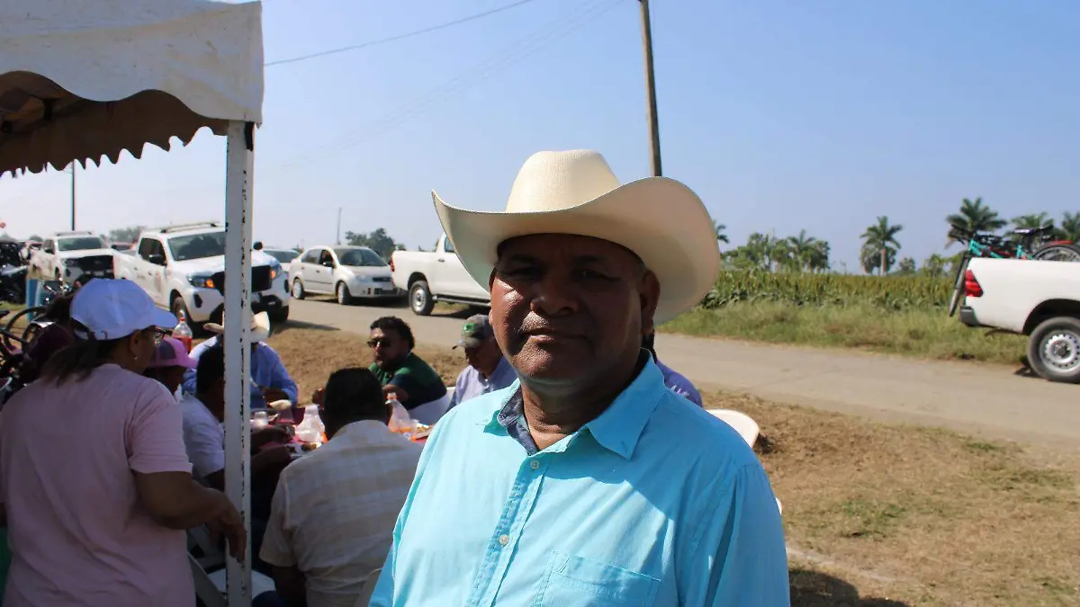 José Enríquez Reyes, presidente del Comité Municipal Campesino