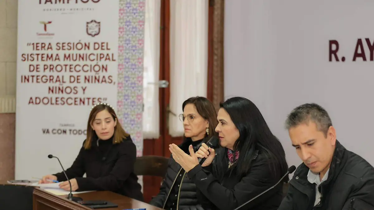 La presidenta del Sipinna es Mónica Villareal Anaya, presidenta municipal de Tampico