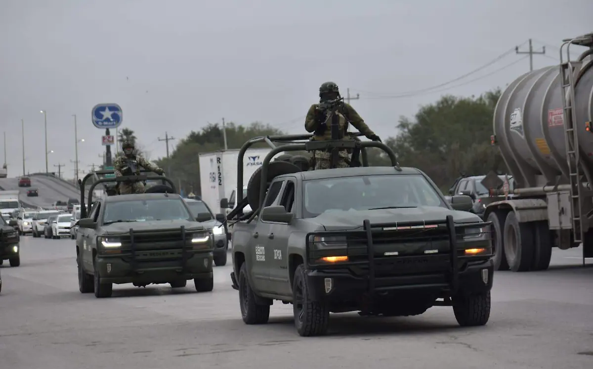 La Vocería de la Secretaría de Seguridad Pública en Tamaulipas confirmó una situación de riesgo ocurrida en la frontera