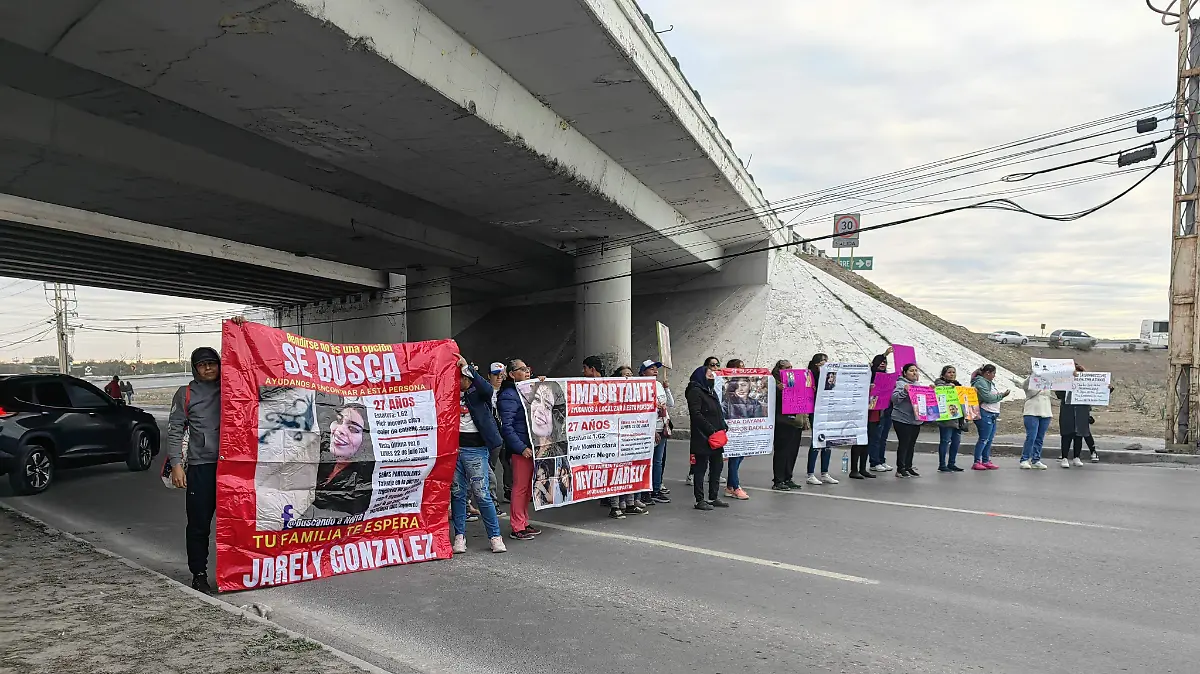 Exigen justicia para mujeres desaparecidas en la frontera de Tamaulipas