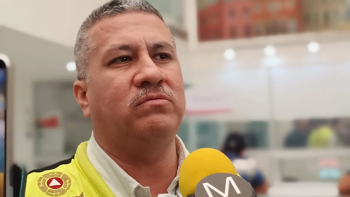 Rafael Chirinos, subdirector del Centro Regional de Protección Civil