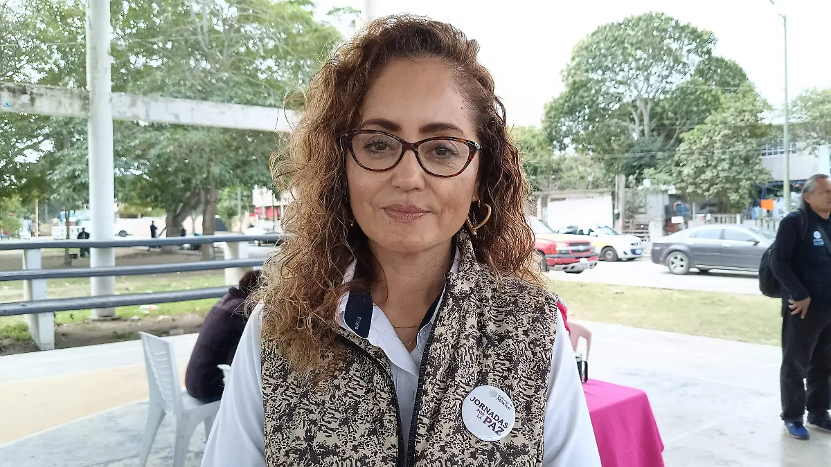 La directora del Instituto de la Mujer de Tampico, Amalia Ávalos