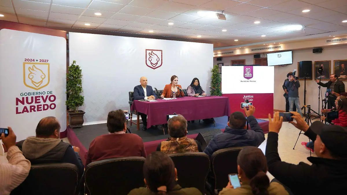 La alcaldesa de Nuevo Laredo, Carmen Lilia Canturosas señaló que es objeto de violencia política de género