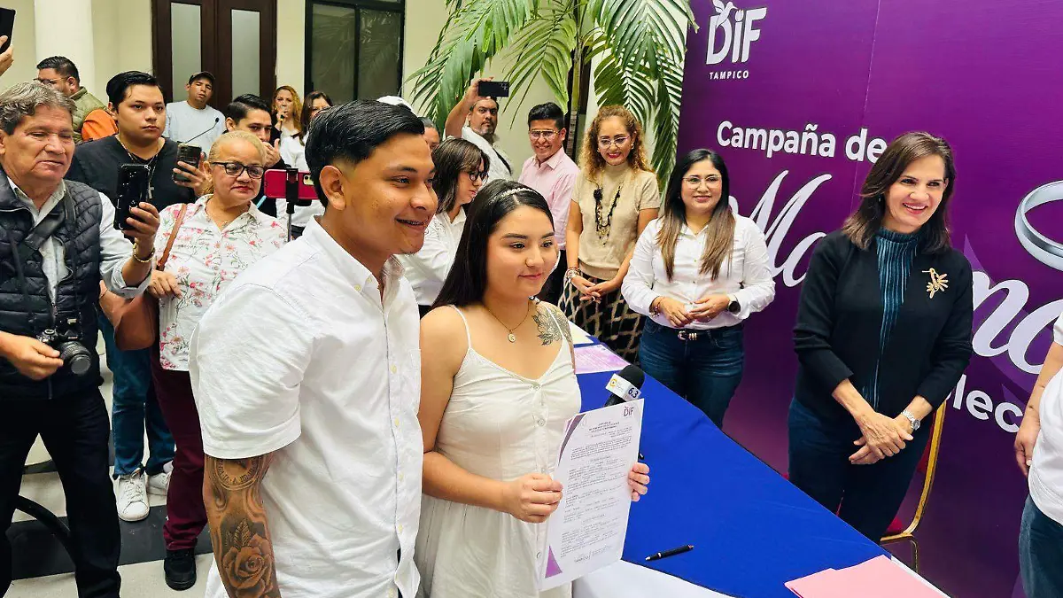 Las parejas interesadas tendrán hasta el 31 para la entrega de documentos en Tampico
