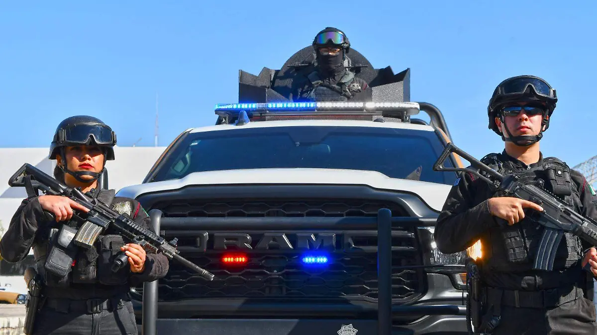 El operativo de búsqueda de explosivos activos e inactivos se desarrolla en la frontera de Tamaulipas