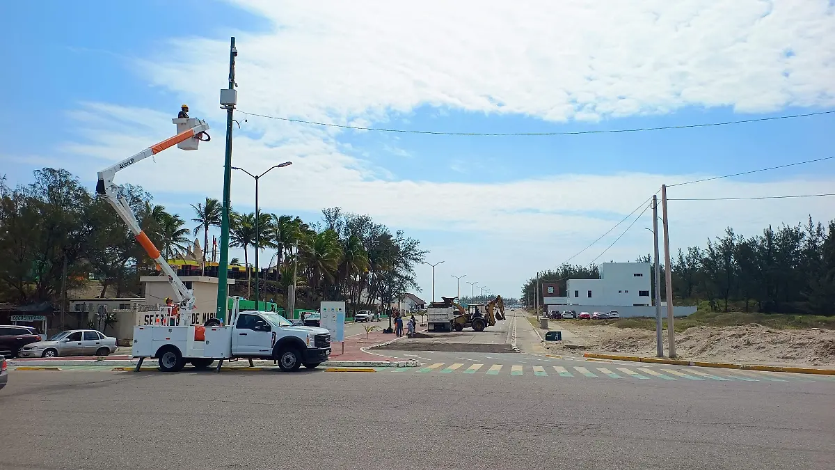 El único acceso a Playa Miramar será por la Avenida Obregón