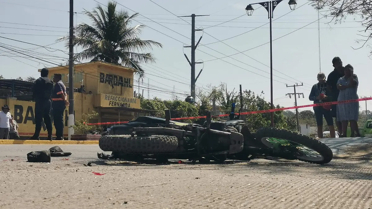 Autoridades tomaron conocimiento del trágico accidente en Pueblo Viejo