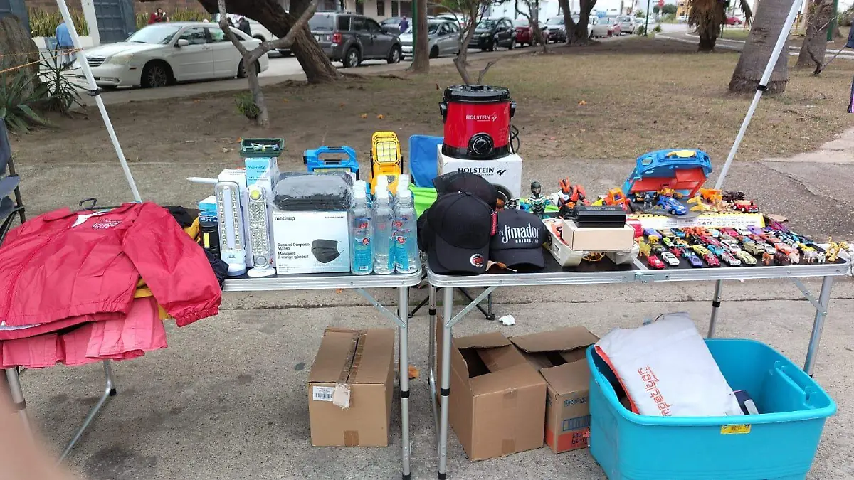 El rodante se pone los días sábados frente a la plaza Pies Húmedos en Ciudad Madero