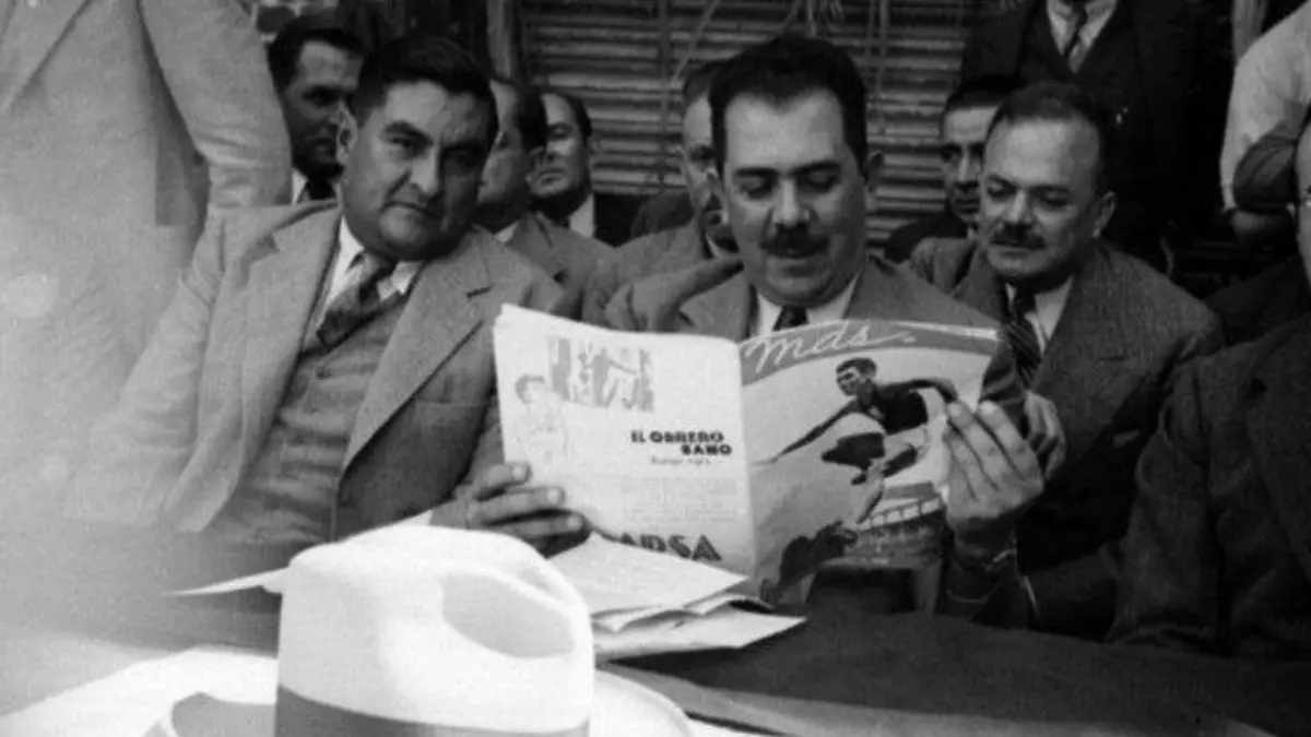 Lázaro Cárdenas y Emilio Portes Gil 