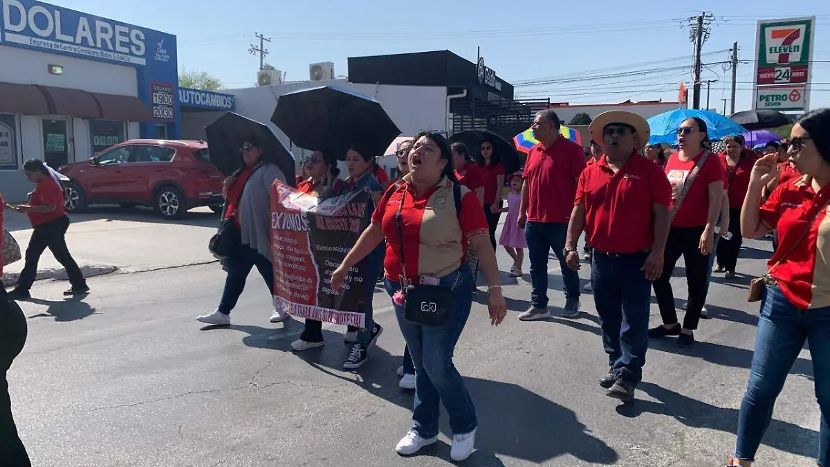 Docentes de Reynosa exigen al SNTE apoyo contra reformas a la Ley del ISSSTE