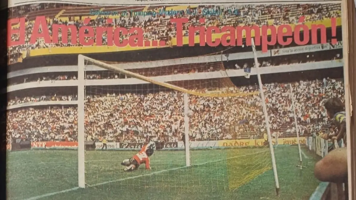 El Sol de Tampico estuvo presente en aquella final en el Estadio Azteca