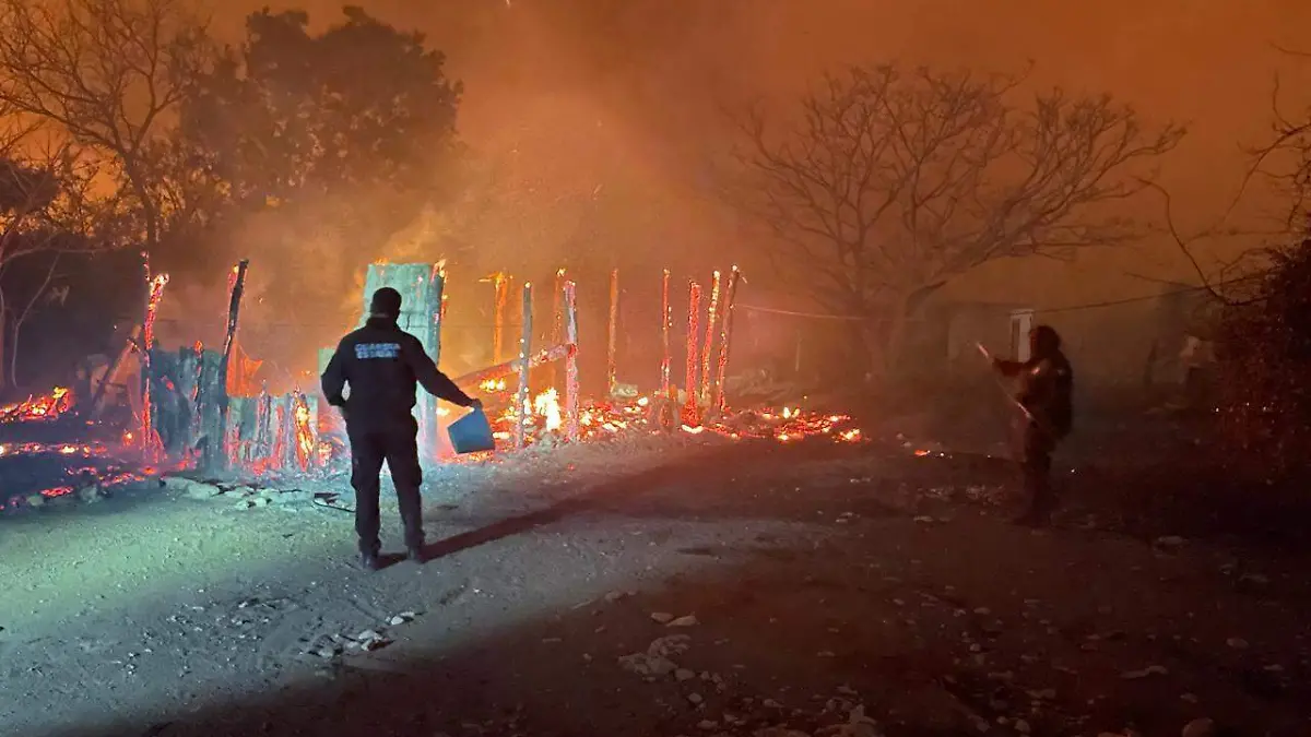 Más de mil 500 hectáreas se han visto afectadas en Nuevo Morelos, Tamaulipas