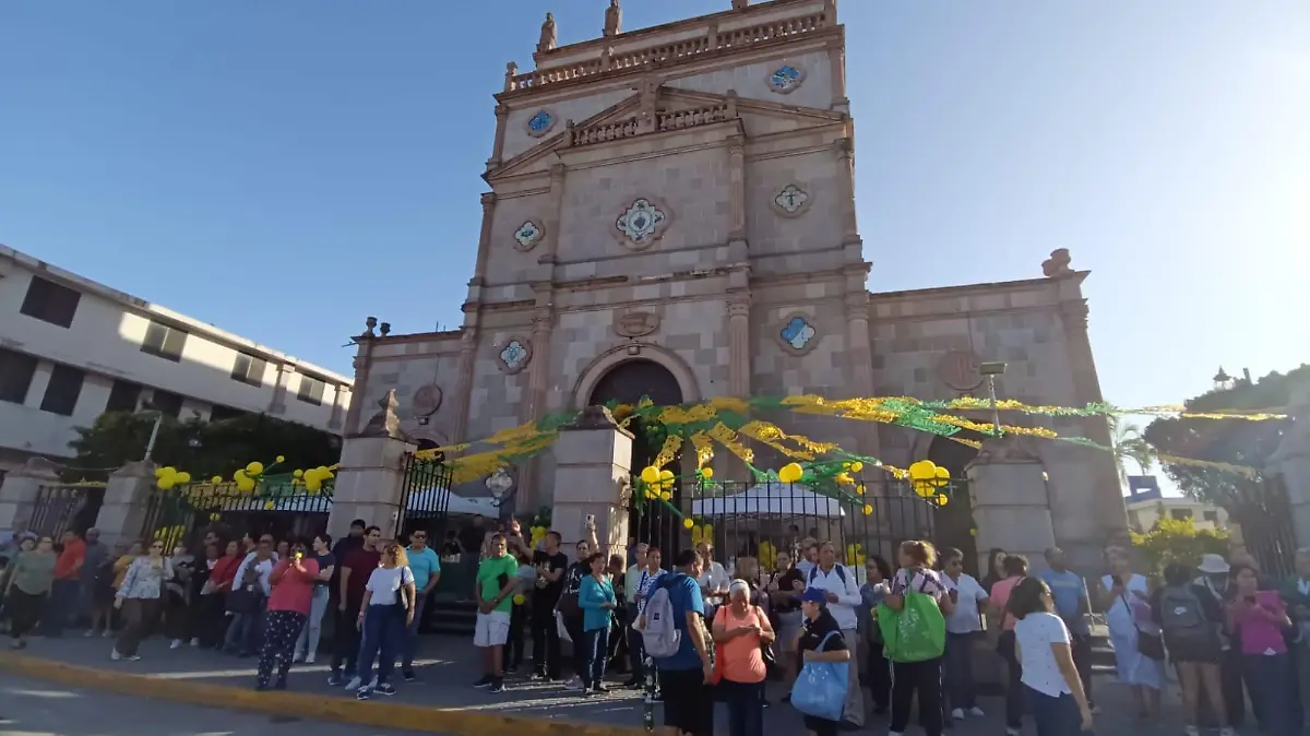 La reliquia de San Judas llegó a la Iglesia del Sagrado Corazón de Jesús en Ciudad Madero
