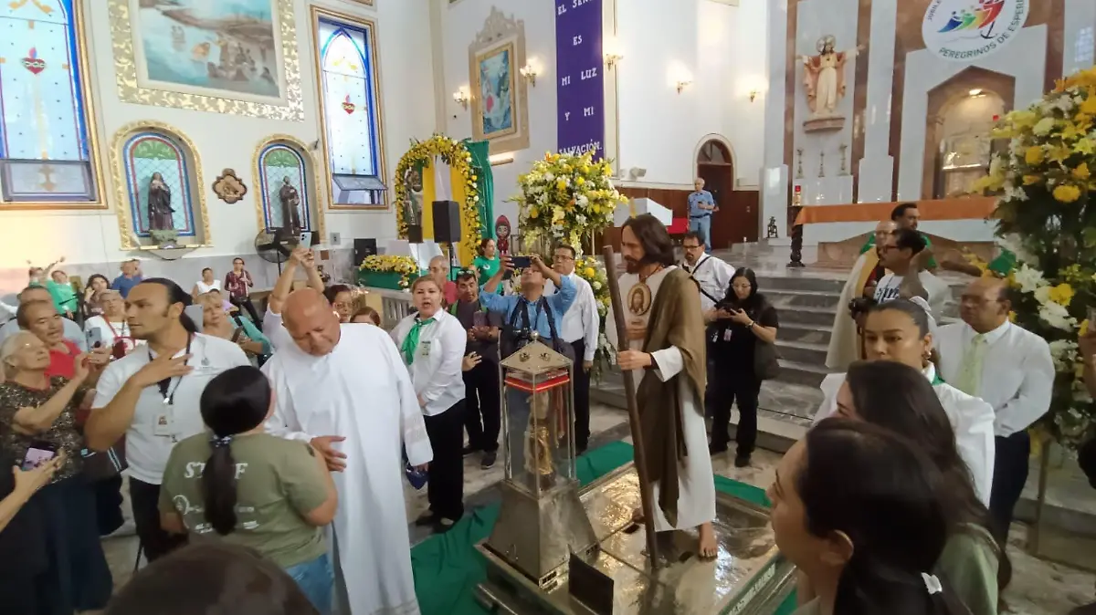 La reliquia de San Judas Tadeo continúa su recorrido por el sur de Tamaulipas 