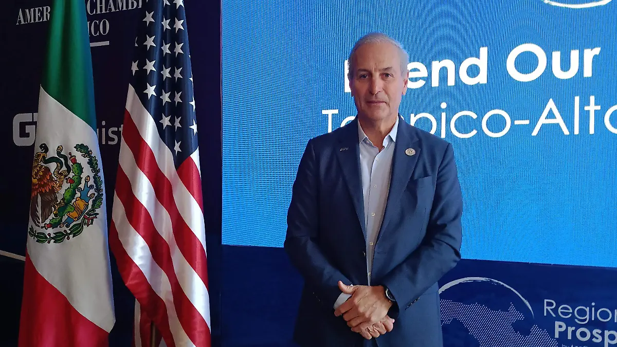 Lorenzo Barrera Segovia, presidente de la American Chamber México, en el noreste