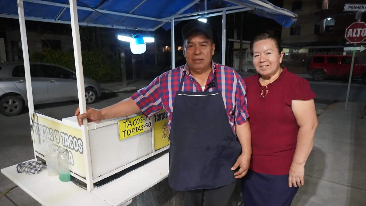 Los tacos y las tortas de cecina son la especialidad de esta taquería con sede en el sur de Tamaulipas