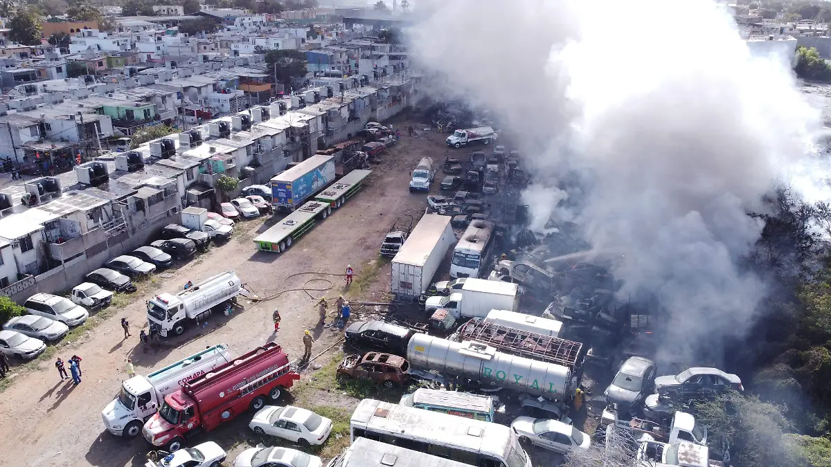 Incendio meson altamira