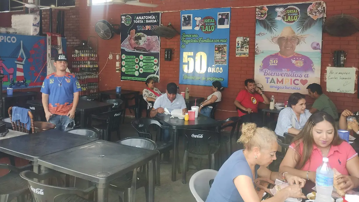 Tortas Lalo en Tampico 