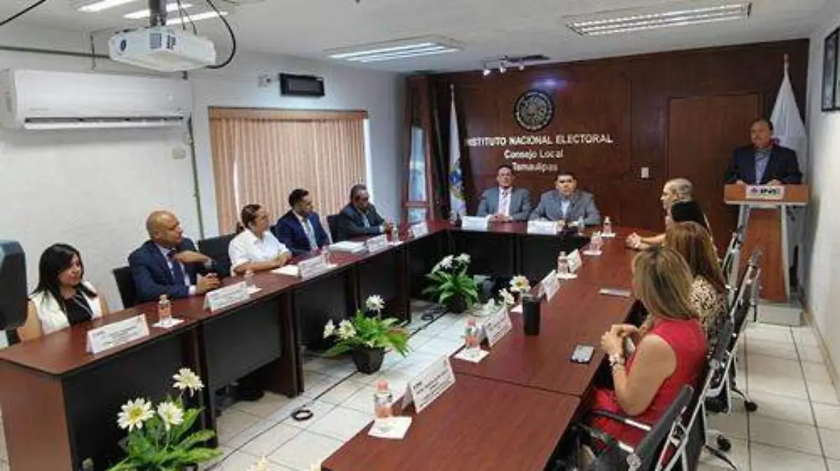 INE y Ietam coordinan la elección preparada para el domingo 1 de junio en Tamaulipas