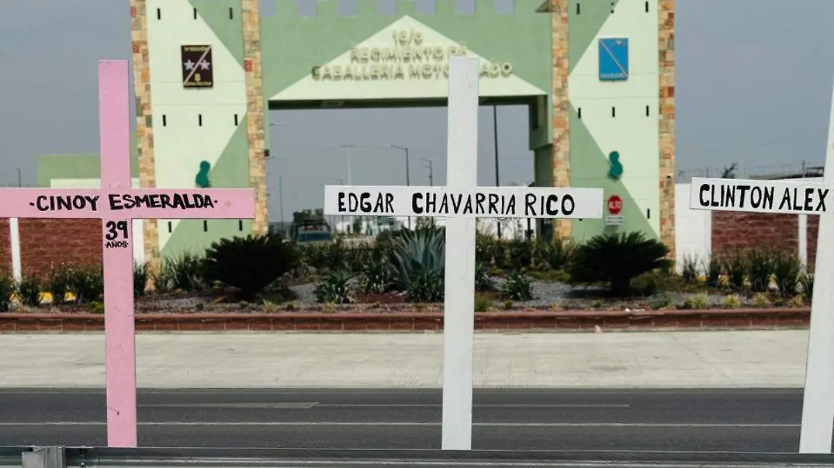 La queja fue frente al cuartel del Ejército de Nuevo Laredo, Tamaulipas