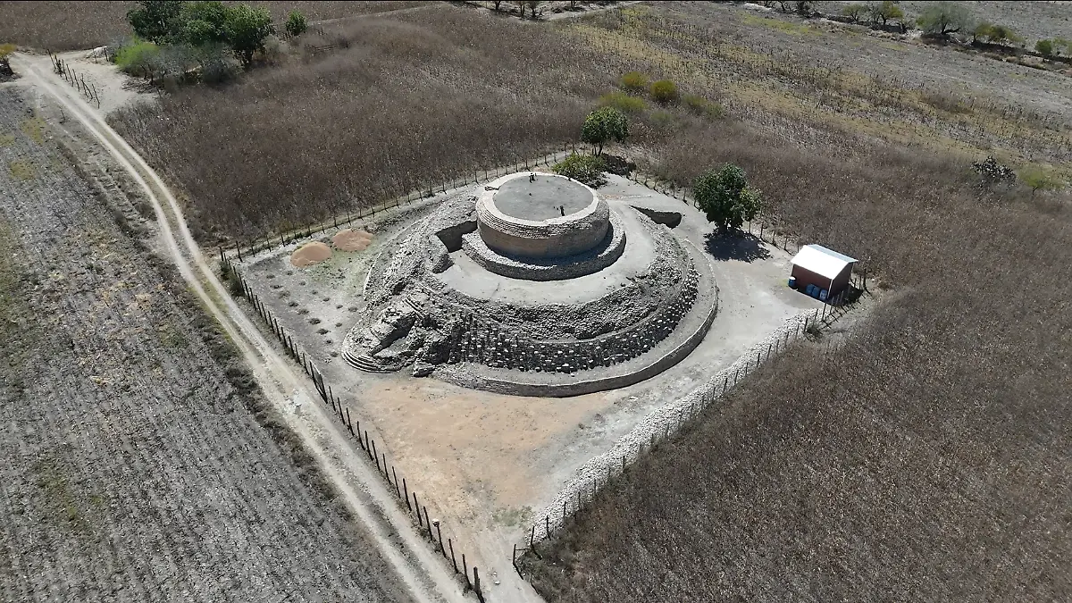 La zona arqueológica de Tammapul, pirámide de Tula, está protegida por el INAH