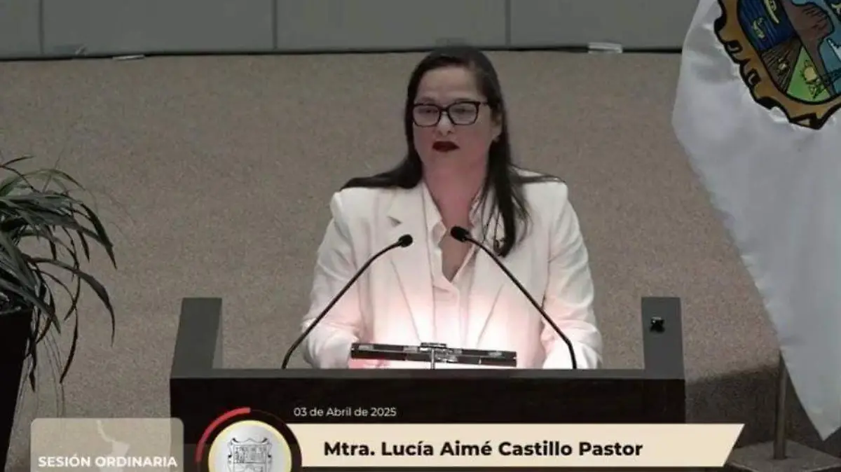 Lucía Aimé Castillo Pastor, secretaria de Educación en Tamaulipas