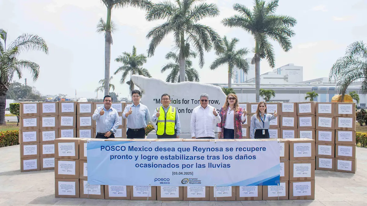 Donación POSCO MÉXICO a Reynosa