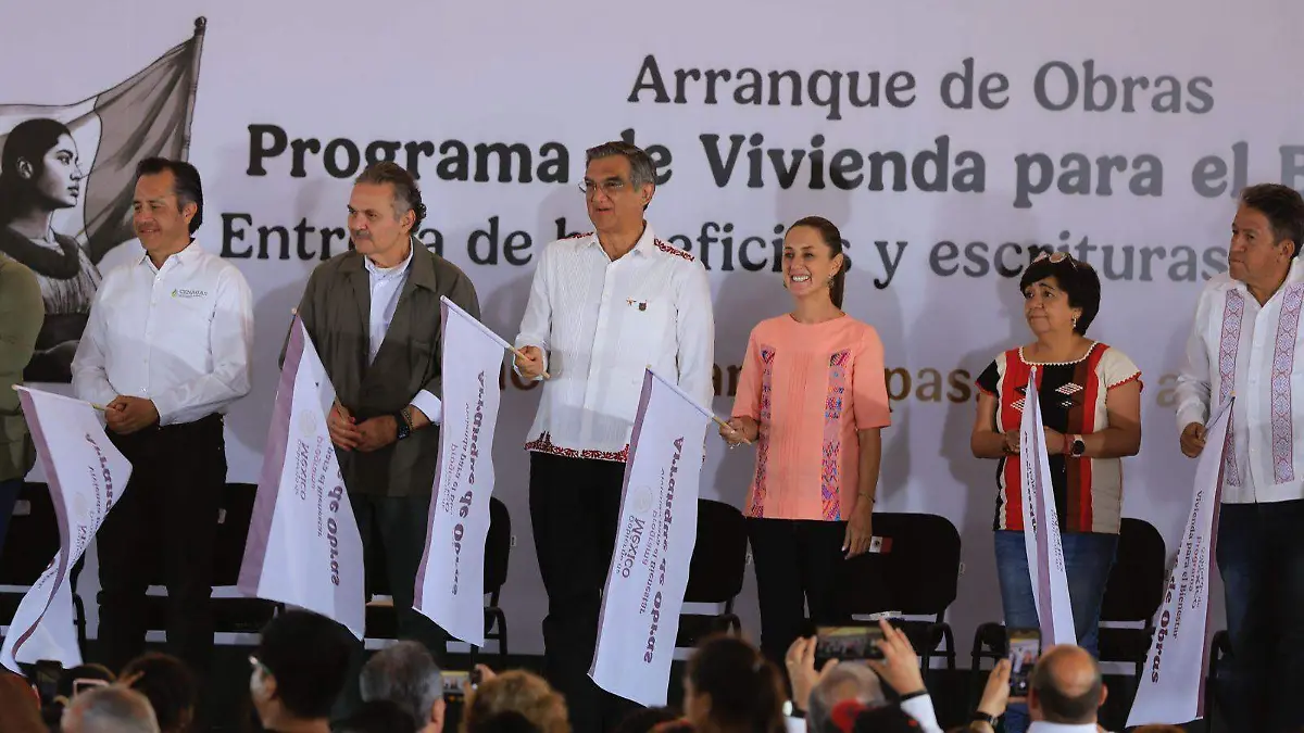 Banderazo Sheinbaum en Tamaulipas 