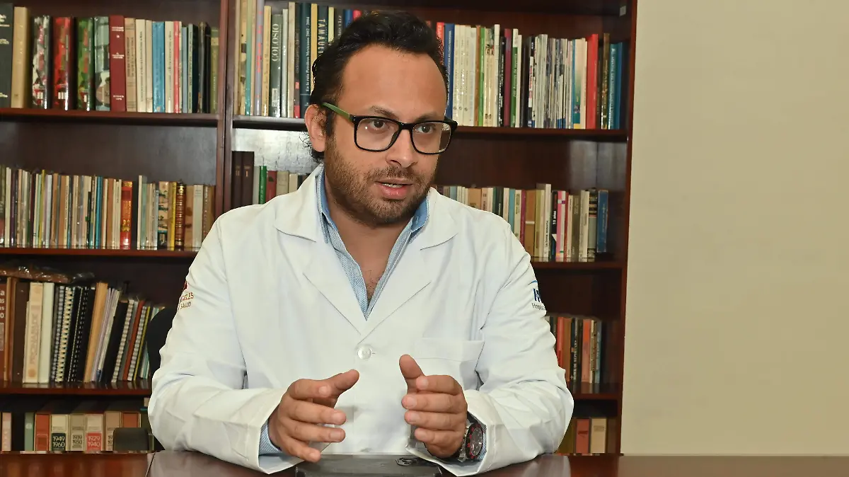 El doctor Pérez Valladares ha estado especializándose en China y Alemania 