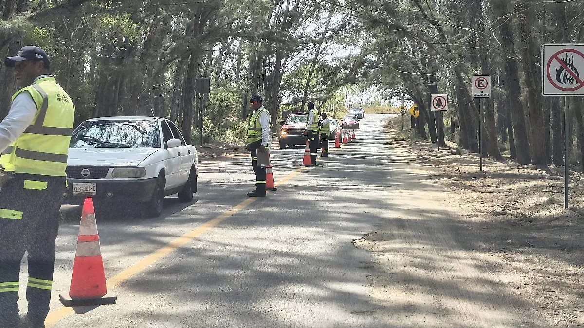 Una afluencia de dos mil vehículos registró personal de Asipona Altamira durante Viernes Santo en Playa Tesoro