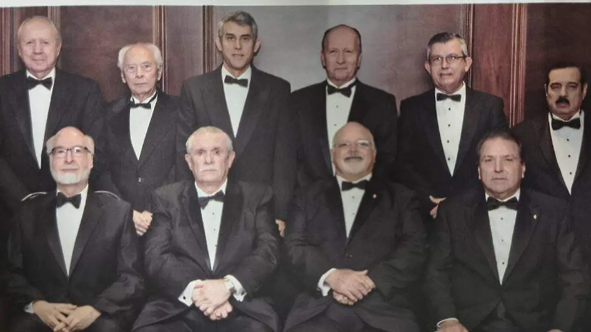 Consejo Directivo del Casino Tampiqueño, encabezado por Ignacio Herrera