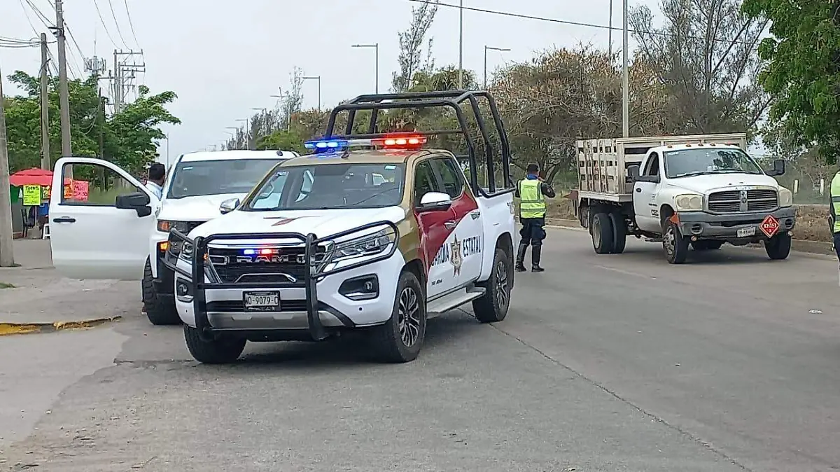 Patrulla de la Guardia Estatal colisiona en Altamira; suman ya van tres siniestros