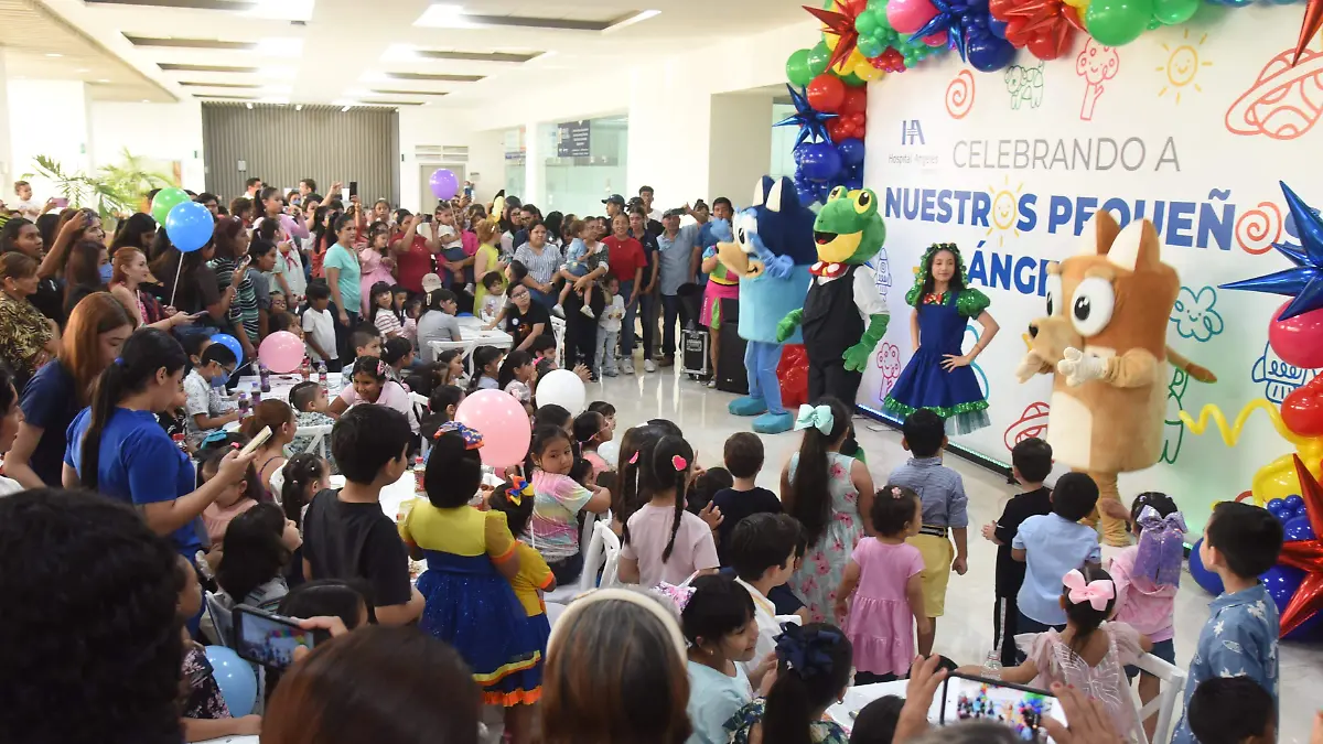 Estuvieron la Rana René, Bely y Beto, así como otros divertidos personajes