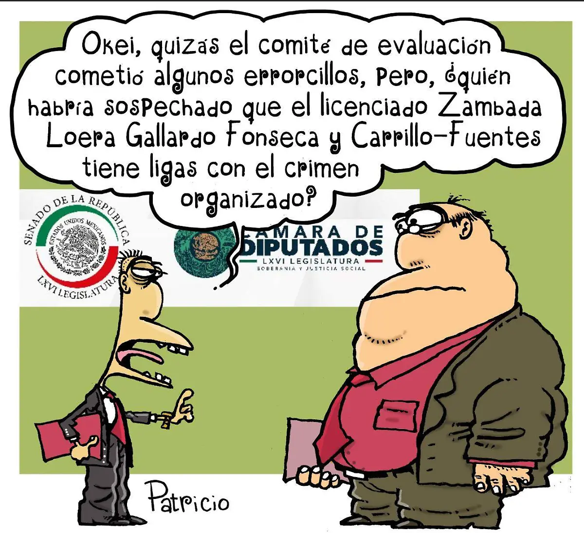 cartón PATRICIO