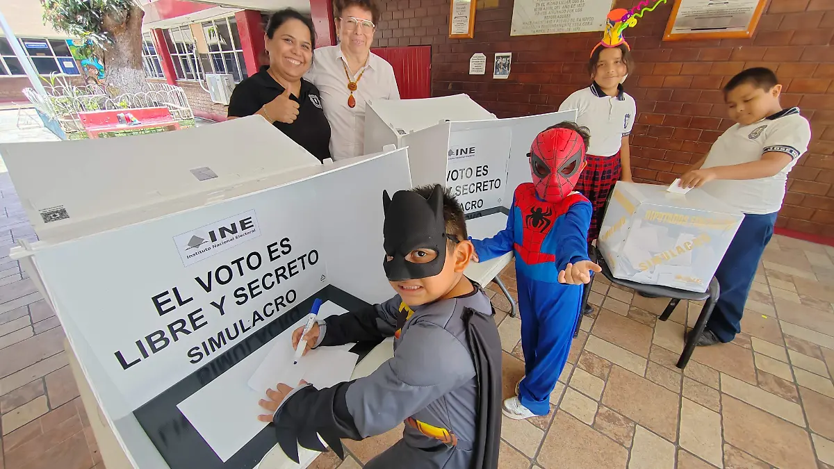 Niños votaron