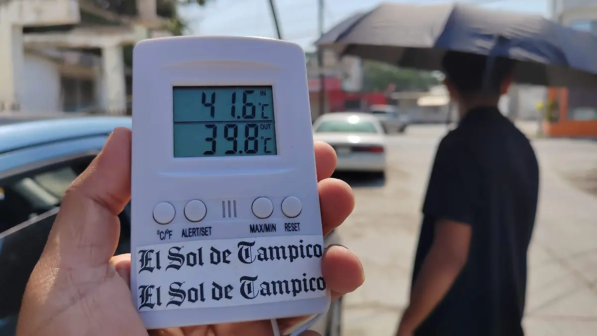 Onda de calor en Tamaulipas sensación térmica supera los 40°C en Tampico José Luis Tapia (3)