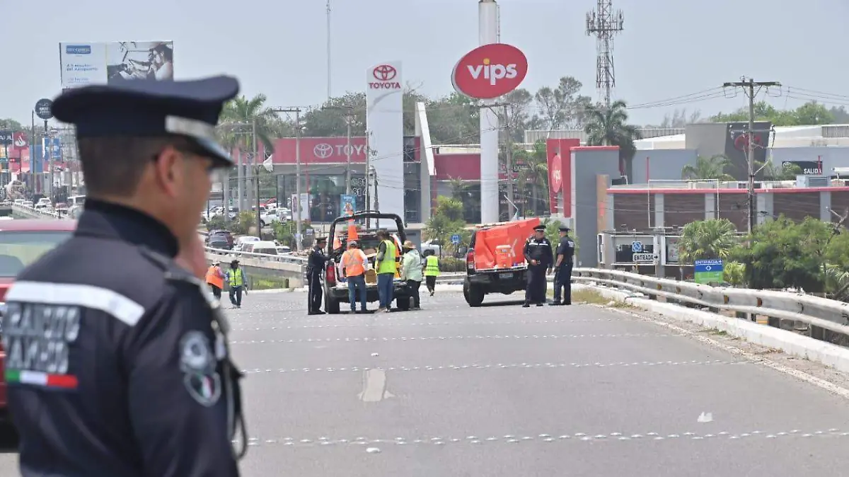 inician los trabajos en el distribuidor vial