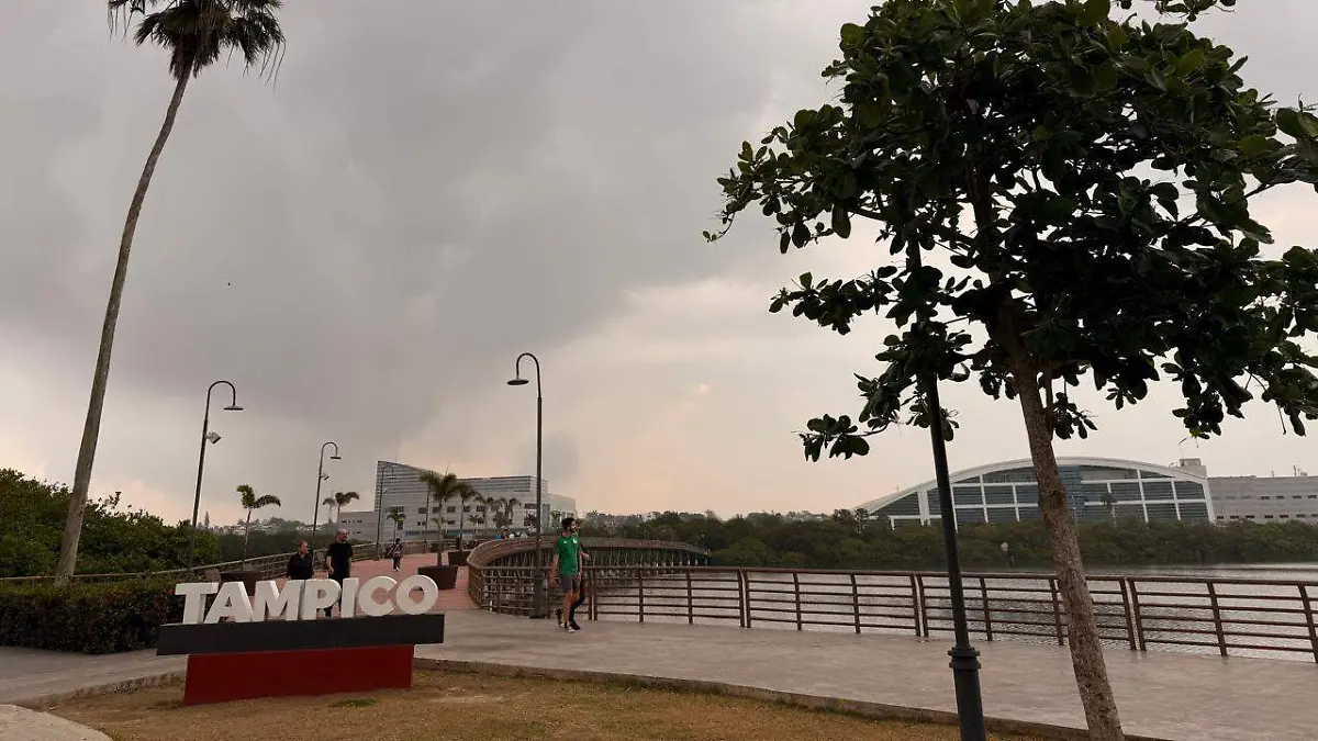 Cielo nublado Tampico