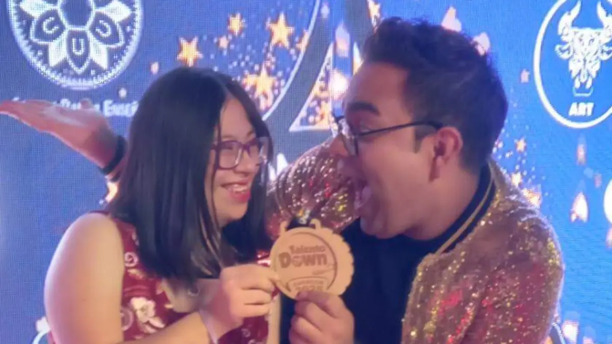 Aidé Flores triunfa en Talento Down 2025