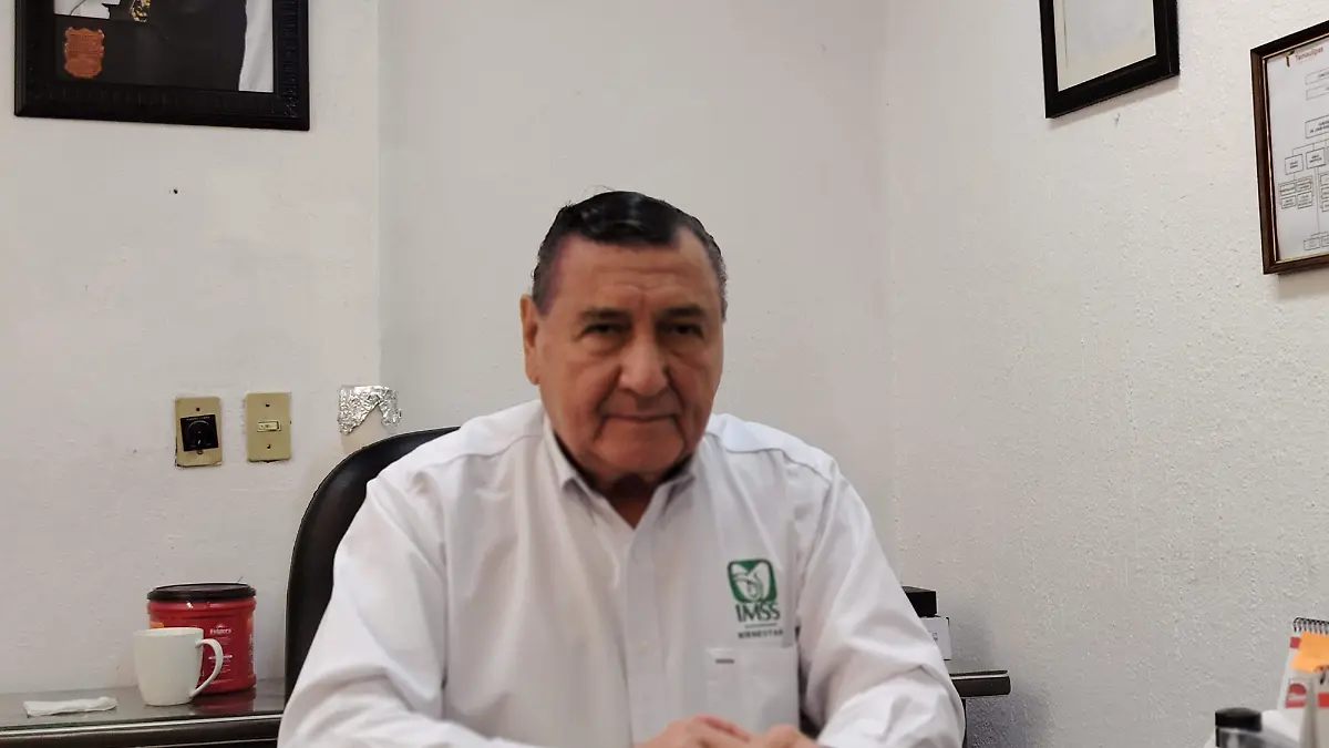 Salvador Mojarro, director del Hospital Civil de Ciudad Madero