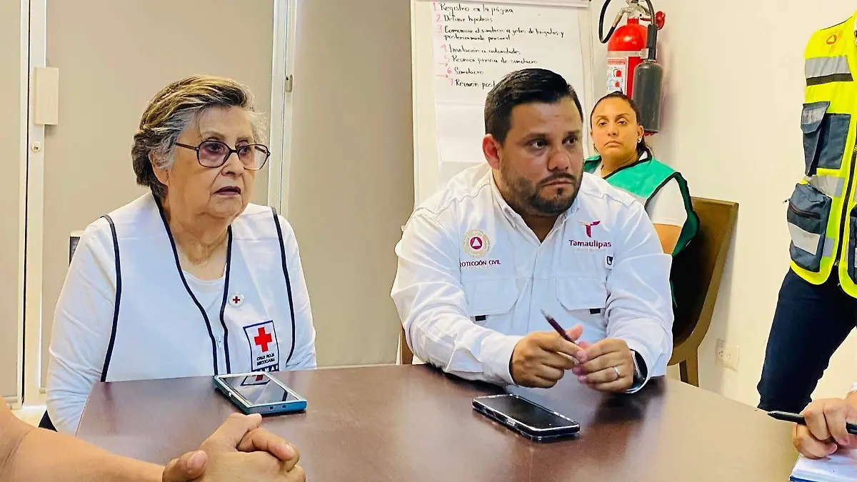 Director General de Protección Civil en Tamaulipas, Luis Gerardo González de la Fuente