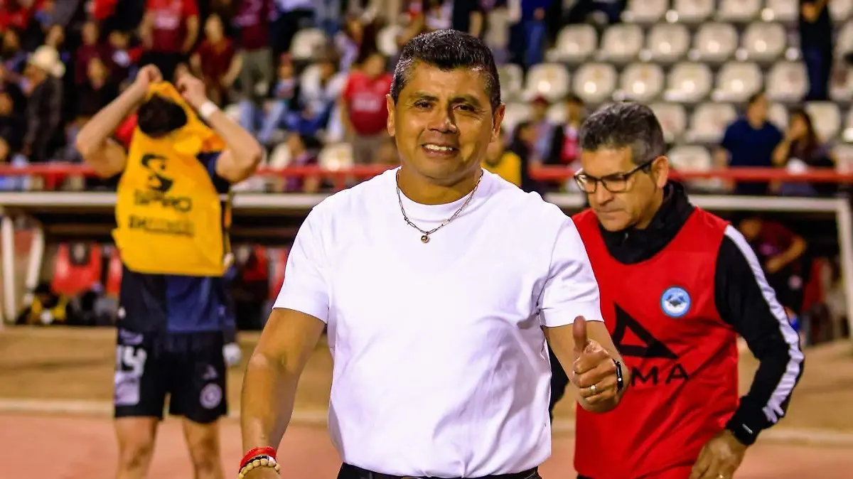 En su primer torneo frente al cuadro celeste, Marco Antonio "Chima" Ruíz 