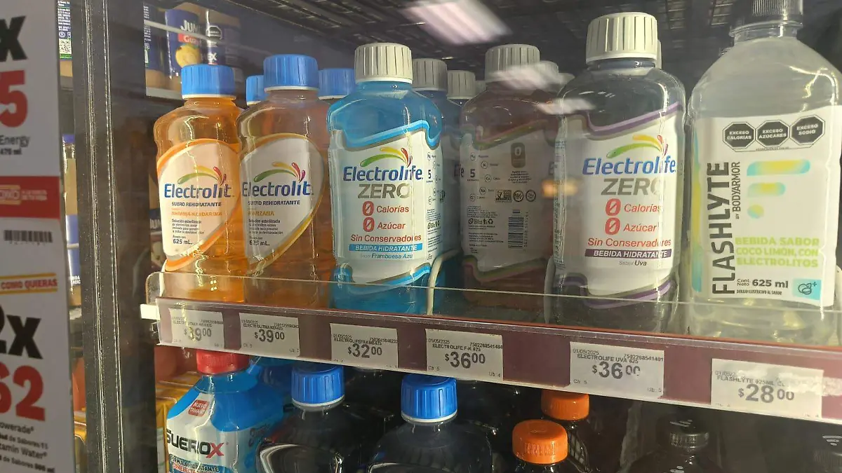Los sueros ayudan a mantenerse hidratado en esta temporada de altas temperaturas