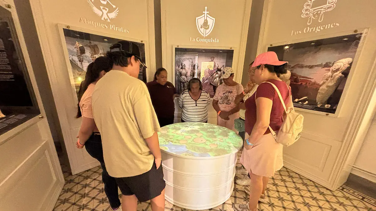 En el Museo de la Ciudad de Tampico se presentó un mapping para explorar el pasado de la región