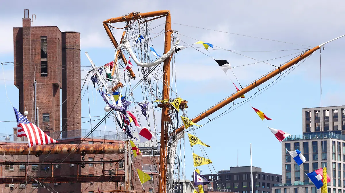 Tres cadetes originarios de Tampico viajaban a bordo del Buque Escuela Cuauhtémoc de la Secretaría de Marina