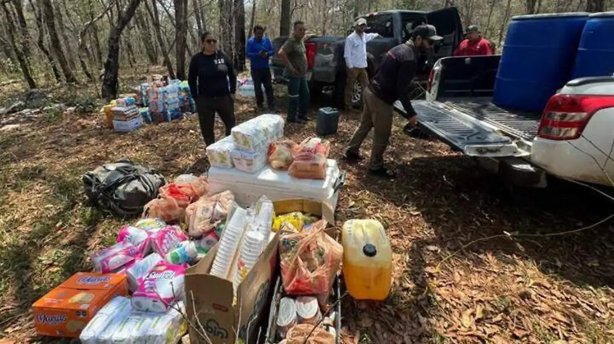 Hay más de 60 brigadistas ayudando en el combate al incendio en la Biosfera El Cielo 