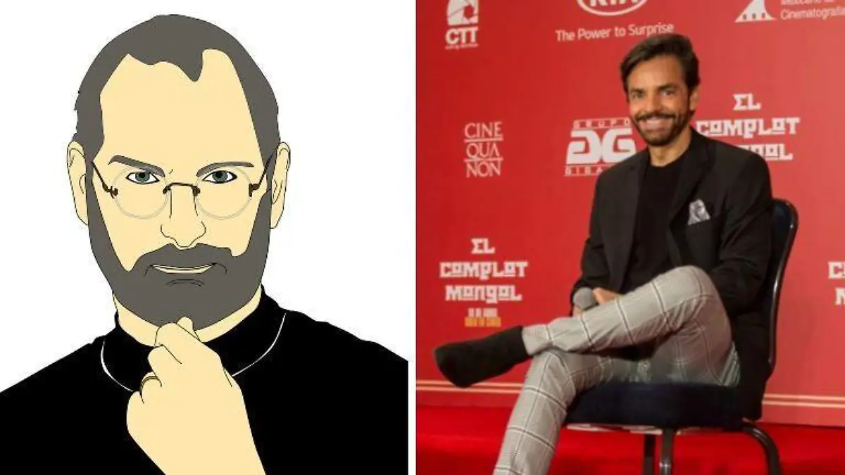 steve jobs and eugenio derbez