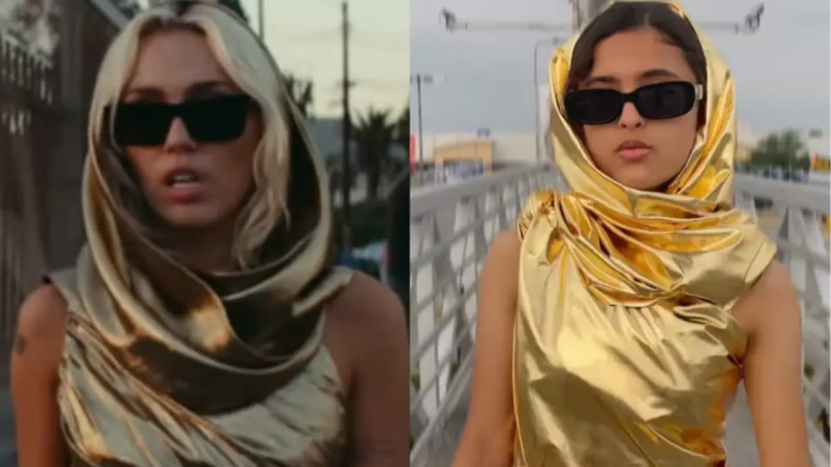Miley Cyrus a la tampiqueña, estudiantes recrean video de “Flowers”