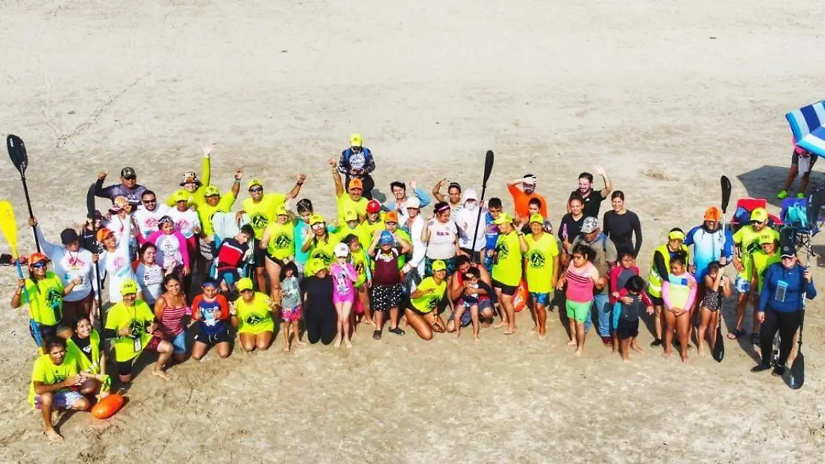 Éxito la actividad de “Nado con Inclusión” de Aguas Abiertas Miramar